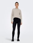 ONLY Camilla Knit Jumper Pumice, Pumice Stone Melange product photo View 04 S
