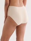 Lyric Amber Lace Trim Full Brief, Nude product photo View 02 S
