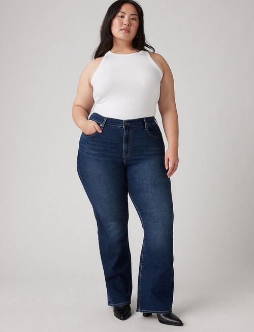 Levis 725 PL HR Bootcut Jean, Eternal Indigo Dark product photo
