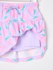 Mac & Ellie Strawberries Knit Skort, Lilac product photo View 02 S