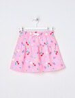 Mac & Ellie Fun Fruit Knit Skort, Pink Sugar product photo
