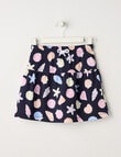 Mac & Ellie Shells Knit Skort, Navy product photo
