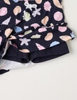 Mac & Ellie Shells Knit Skort, Navy product photo View 02 S