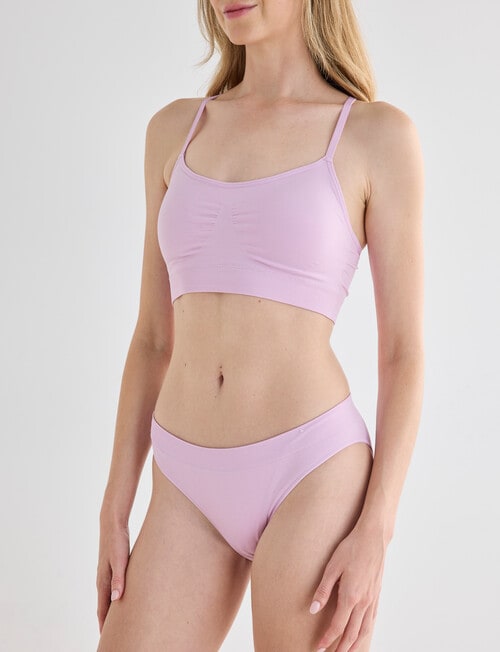 Honey Vegas Seamfree Bikini Brief, Orchid product photo View 03 L