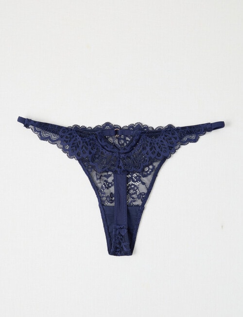 Acapella Hazel G-String Brief, Dark Navy product photo View 02 L