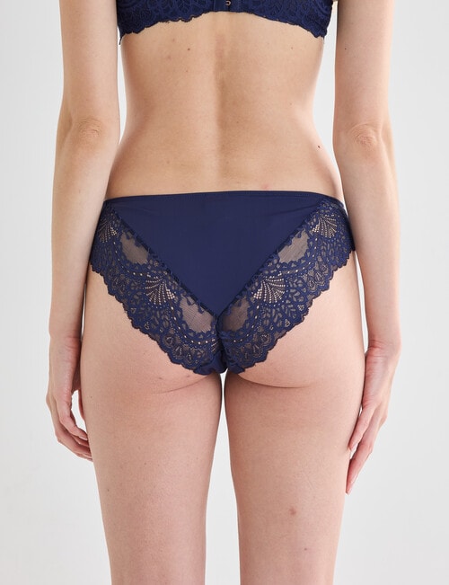 Acapella Hazel Bikini Brief, Dark Navy product photo View 02 L
