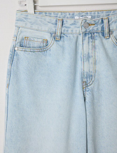 Switch Gia Bow Pocket Baggy Jean, Byron Blue product photo View 03 L