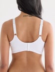 Lyric Lucy Wirefree Bra, White, B-DD product photo View 02 S