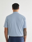 Greg Norman Short Sleeve Polo, Irons White product photo View 02 S