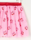 Mac & Ellie Cherries Tutu Skirt, Candy Pink product photo View 02 S