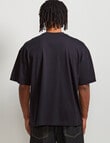 AIR SPACE Airplane Embroidered Tee, Black product photo View 03 S