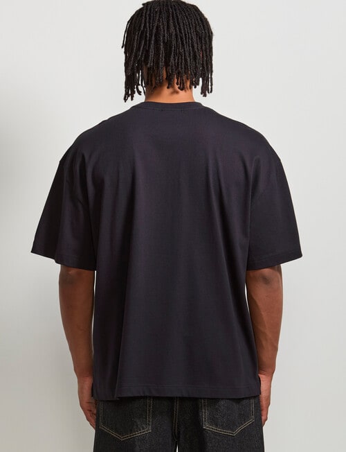 AIR SPACE Airplane Embroidered Tee, Black product photo View 03 L