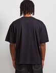 AIR SPACE Airplane Embroidered Tee, Black product photo View 03 S
