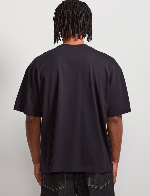 AIR SPACE Airplane Embroidered Tee, Black product photo View 03 L