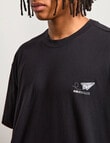 AIR SPACE Airplane Embroidered Tee, Black product photo View 04 S