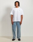 AIR SPACE Airplane Embroidered Tee, White product photo