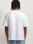 AIR SPACE Airplane Embroidered Tee, White product photo View 03 S