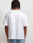 AIR SPACE Airplane Embroidered Tee, White product photo View 03 S