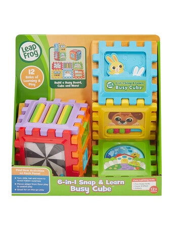 Leap Frog 6-In-1 Snap & Learn Busy Cube product photo