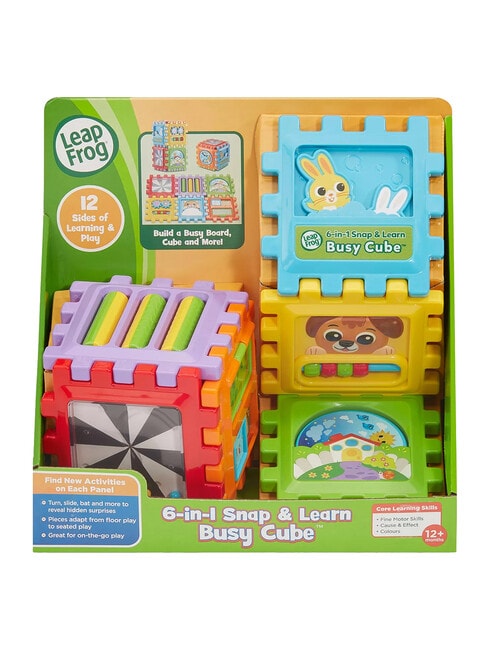 Leap Frog 6-In-1 Snap & Learn Busy Cube product photo