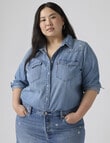 Levis PL Ultimate Western T3 Bee In The Bonnet Top, Western product photo View 04 S