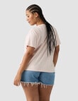 Levis PL Plus Bucking Bronco Tour Of The West Perfect Tee , Crystal Pink product photo View 02 S