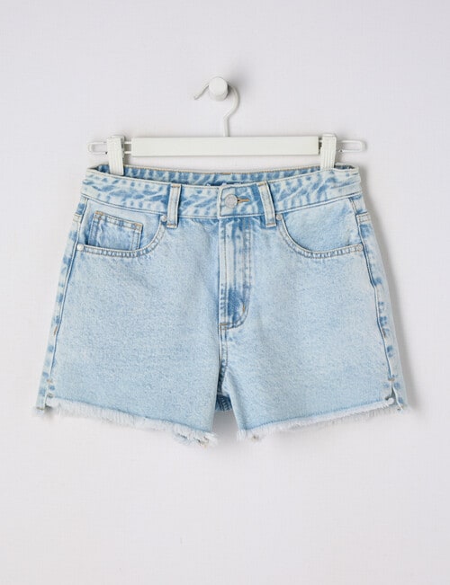Switch Ava Cut Off Denim Shorts, Cali Blue product photo