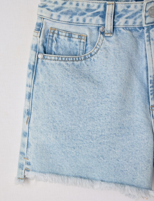 Switch Ava Cut Off Denim Shorts, Cali Blue product photo View 03 L