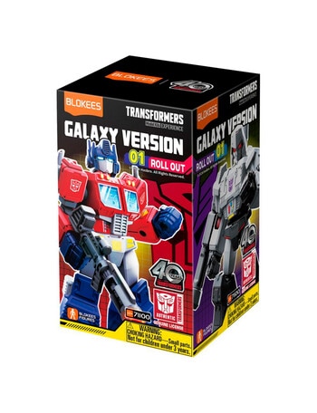 Transformers Blokees G1 Roll Out Blind Box, Assorted product photo