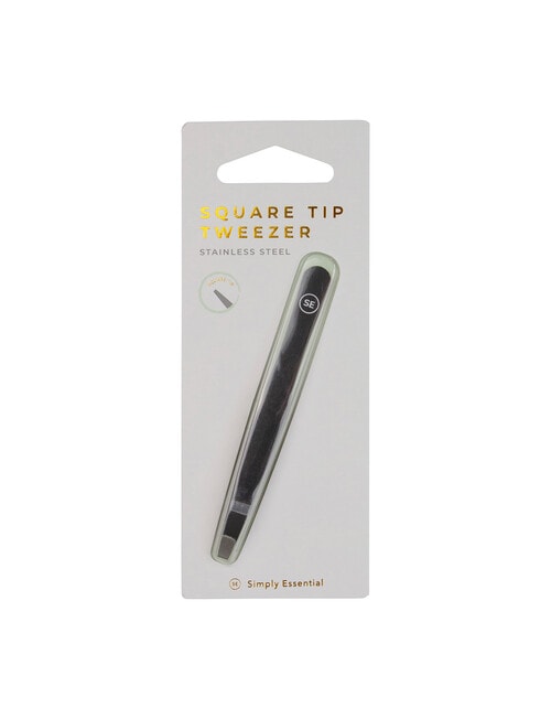 Simply Essential Tweezer Square Tip Black product photo