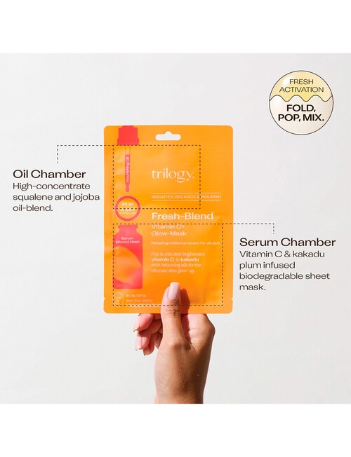 Trilogy Fresh-Blend Vitamin C+ Glow-Mask product photo View 02 L