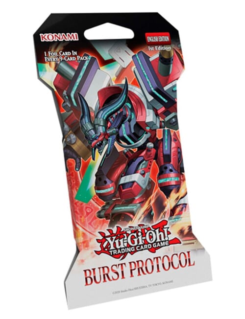 Yu Gi Oh Burst Protocol 9x Blister, Assorted product photo