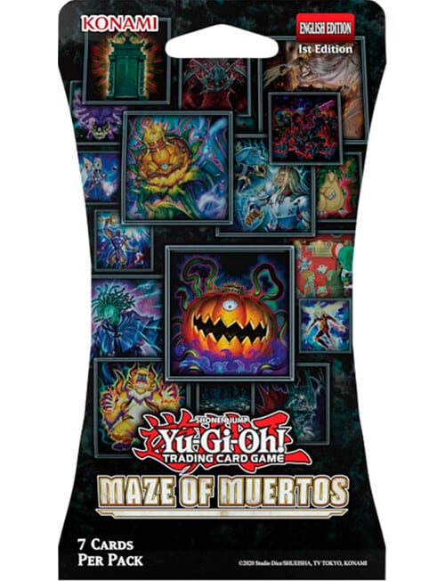 Yu Gi Oh Maze Of Muertos 7x Blister, Assorted product photo