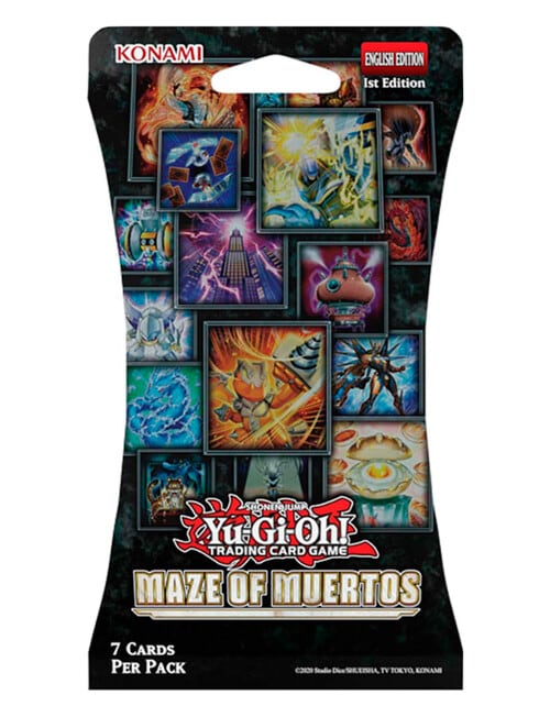 Yu Gi Oh Maze Of Muertos 7x Blister, Assorted product photo View 02 L