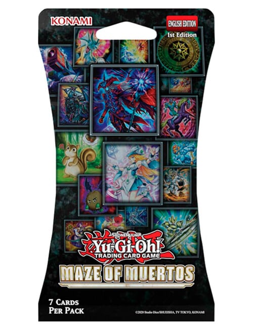 Yu Gi Oh Maze Of Muertos 7x Blister, Assorted product photo View 03 L