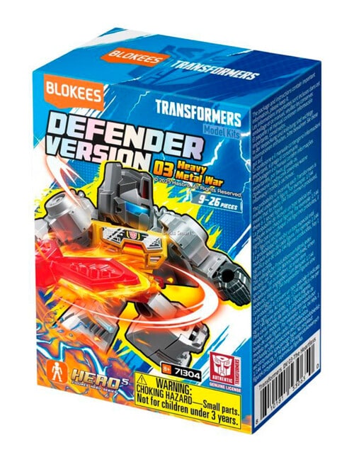 Transformers Blokees Defender Heavy Metal Blind Box, Assorted product photo