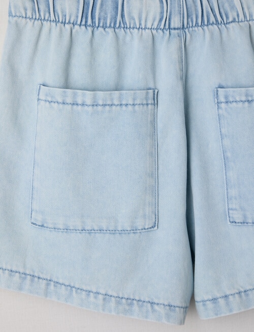 Switch Bella Pull On Denim Short, Light Blue product photo View 02 L