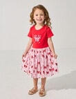 Teeny Weeny Girls Christmas Novelty Tutu Bodysuit, Candy Cane product photo