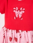 Teeny Weeny Girls Christmas Novelty Tutu Bodysuit, Candy Cane product photo View 02 S