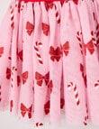 Teeny Weeny Girls Christmas Novelty Tutu Bodysuit, Candy Cane product photo View 03 S