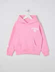 Mac & Ellie Bubble Boxy Pull On Hoodie, Candy Pink product photo