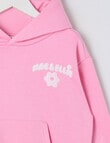 Mac & Ellie Bubble Boxy Pull On Hoodie, Candy Pink product photo View 03 S