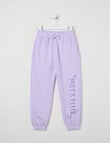 Mac & Ellie Bubble Cuff Trackpant, Lilac product photo
