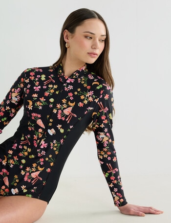 Zest Swimwear Surf Suit, Tea Party product photo