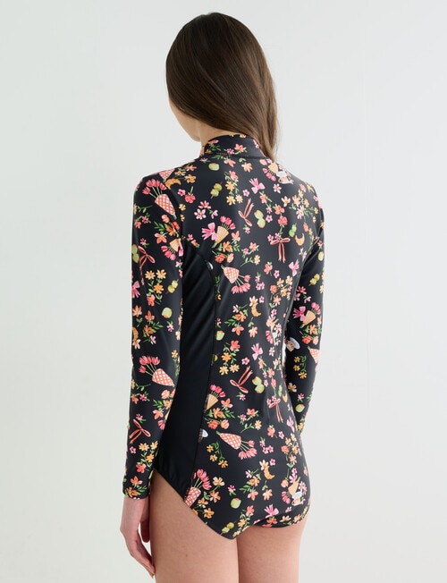 Zest Swimwear Surf Suit, Tea Party product photo View 02 L