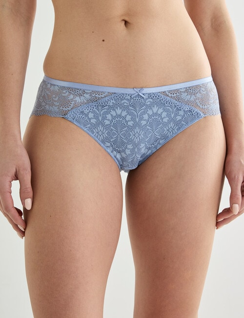 Lyric Harper Lace Boyleg Brief, Cornflower product photo