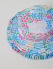 Teeny Weeny Flower Reversible Swim Bucket Hat product photo View 03 S