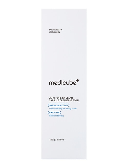 Medicube Zero Pore Capsule Cleansing Foam, 120g product photo View 02 L