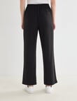 Whistle Straight Leg Pant, Short Length, Black product photo View 02 S