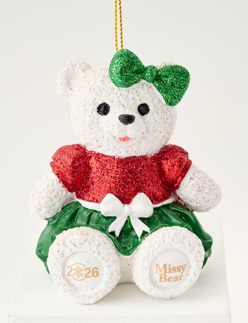 Santa Bear Missy Bear Ornament 2026 product photo View 03 L